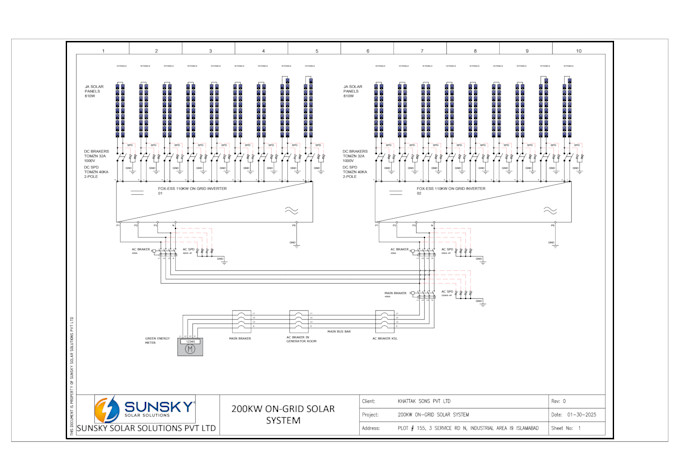 create professional solar electrical schematics and pv layouts in autocad